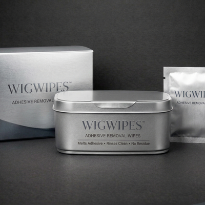 WigWipes™ — Adhesive Removal Wipes for Special FX Theatrical Prosthetics & Appliances